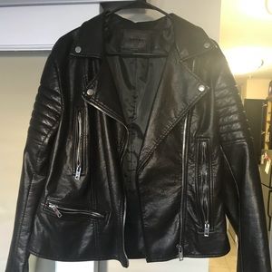 Blank NYC faux leather jacket